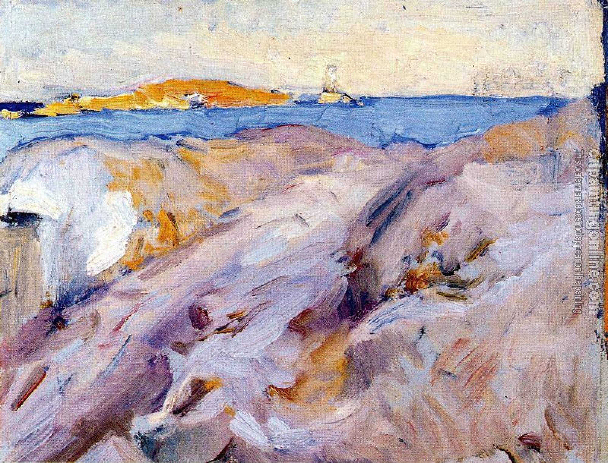 Joaquin Sorolla y Bastida - Aim Of Ibiza